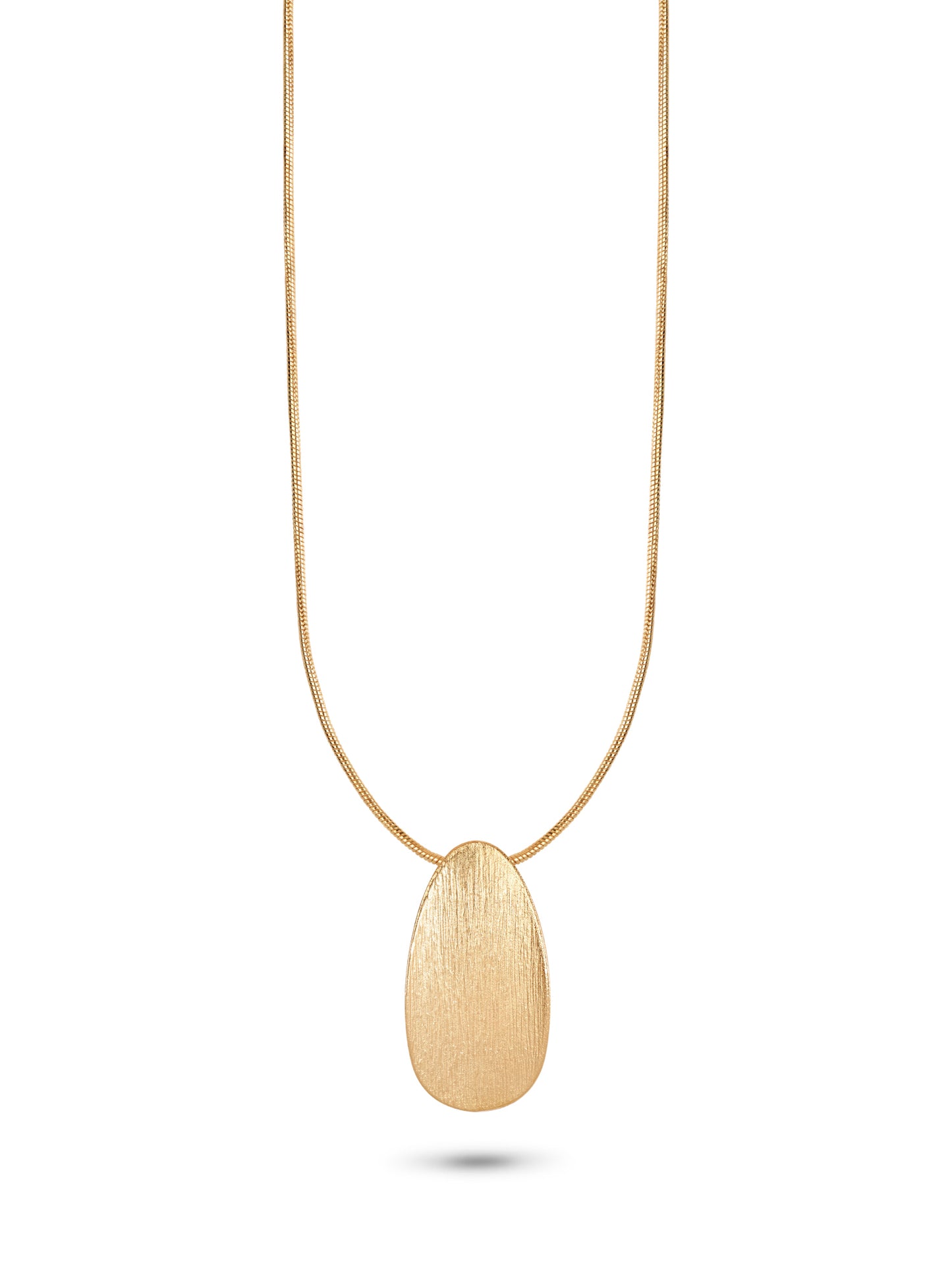 Rustic Pendent Set with Chain (Gold)