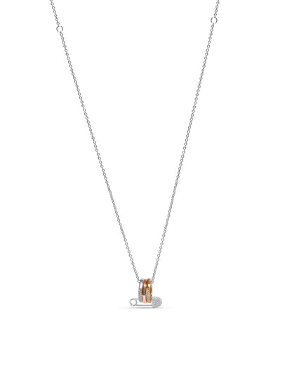 Interlace Triple Ring in Pin Pendant