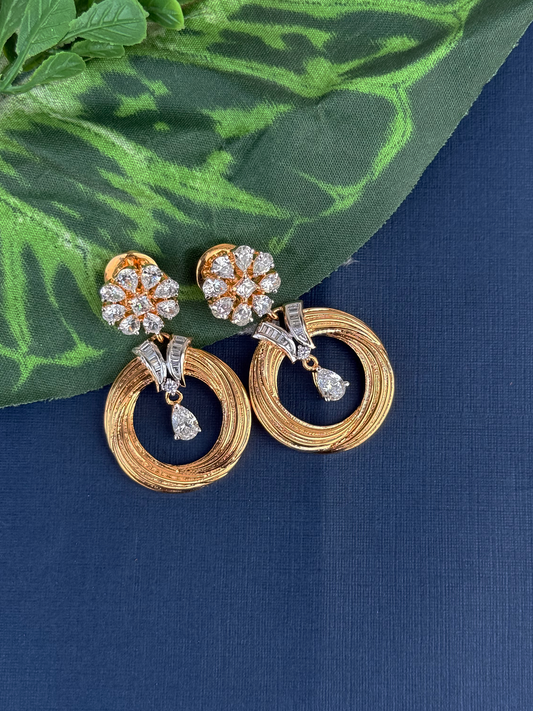 Evergreen Swarovski Danglers