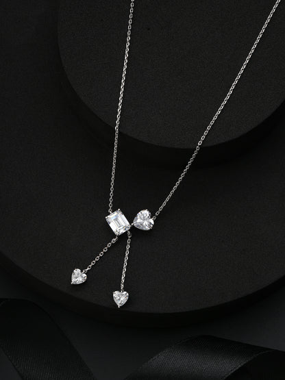 Swarovski Chain Pendant With A Heart