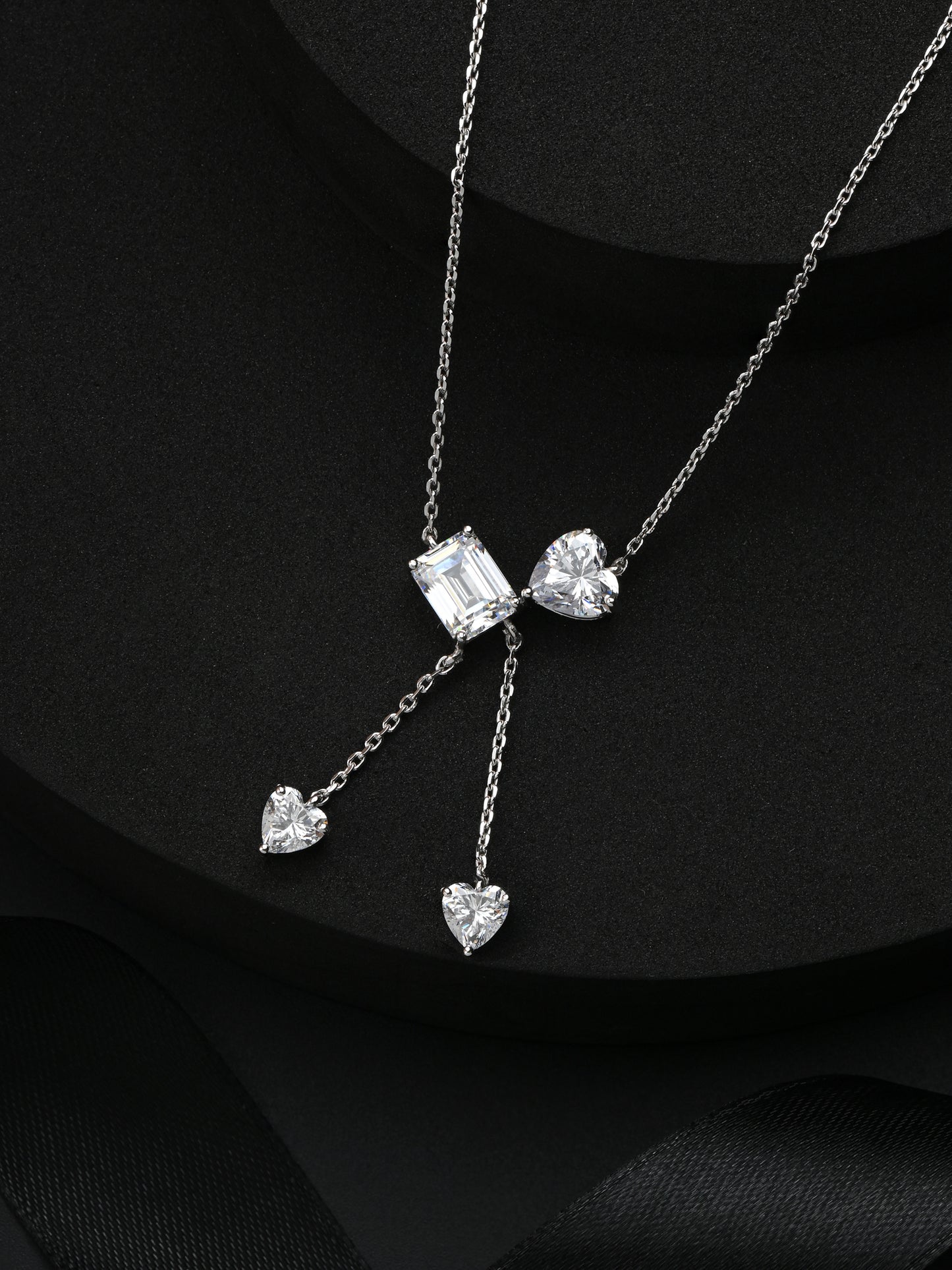 Swarovski Chain Pendant With A Heart