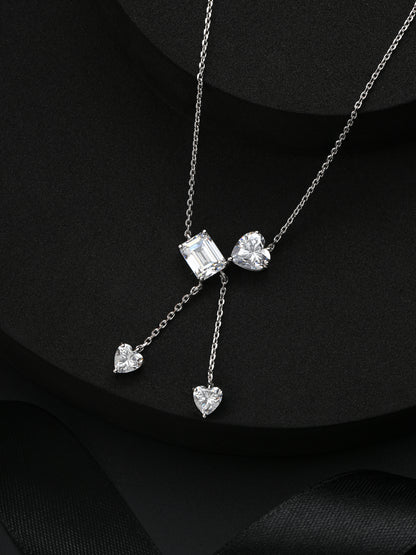 Swarovski Chain Pendant With A Heart