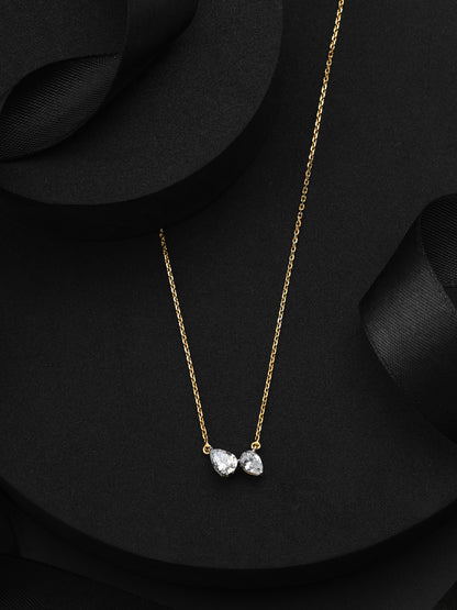 Swarovski 2 Drop Chain Pendant