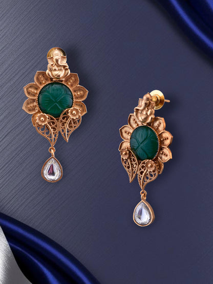 Temple Fusion Jadau Earring
