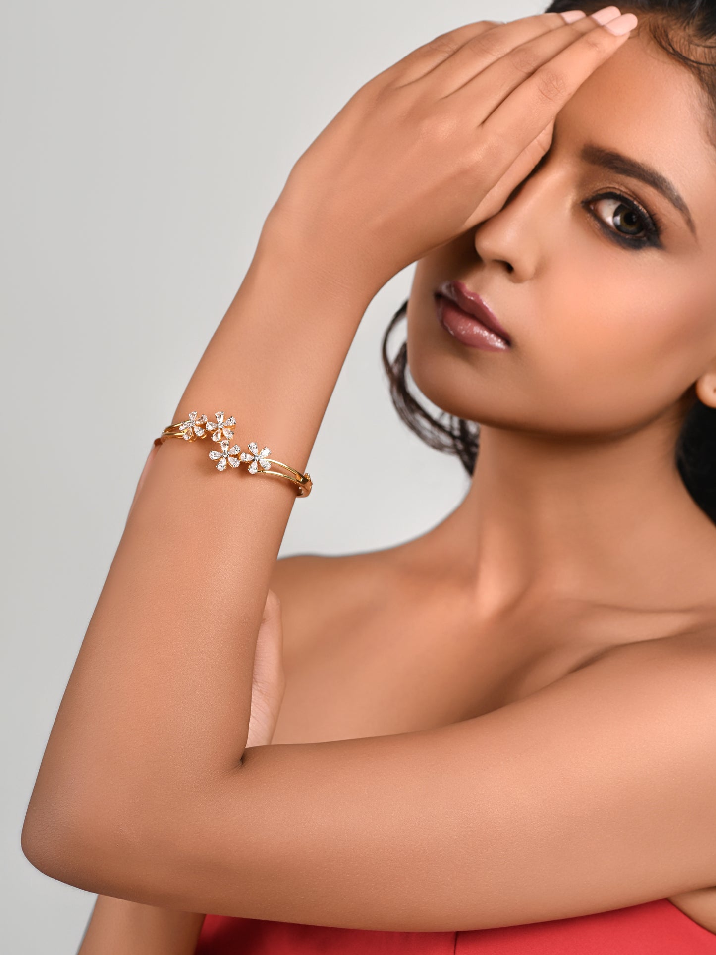 Swarovski Floral Bracelet