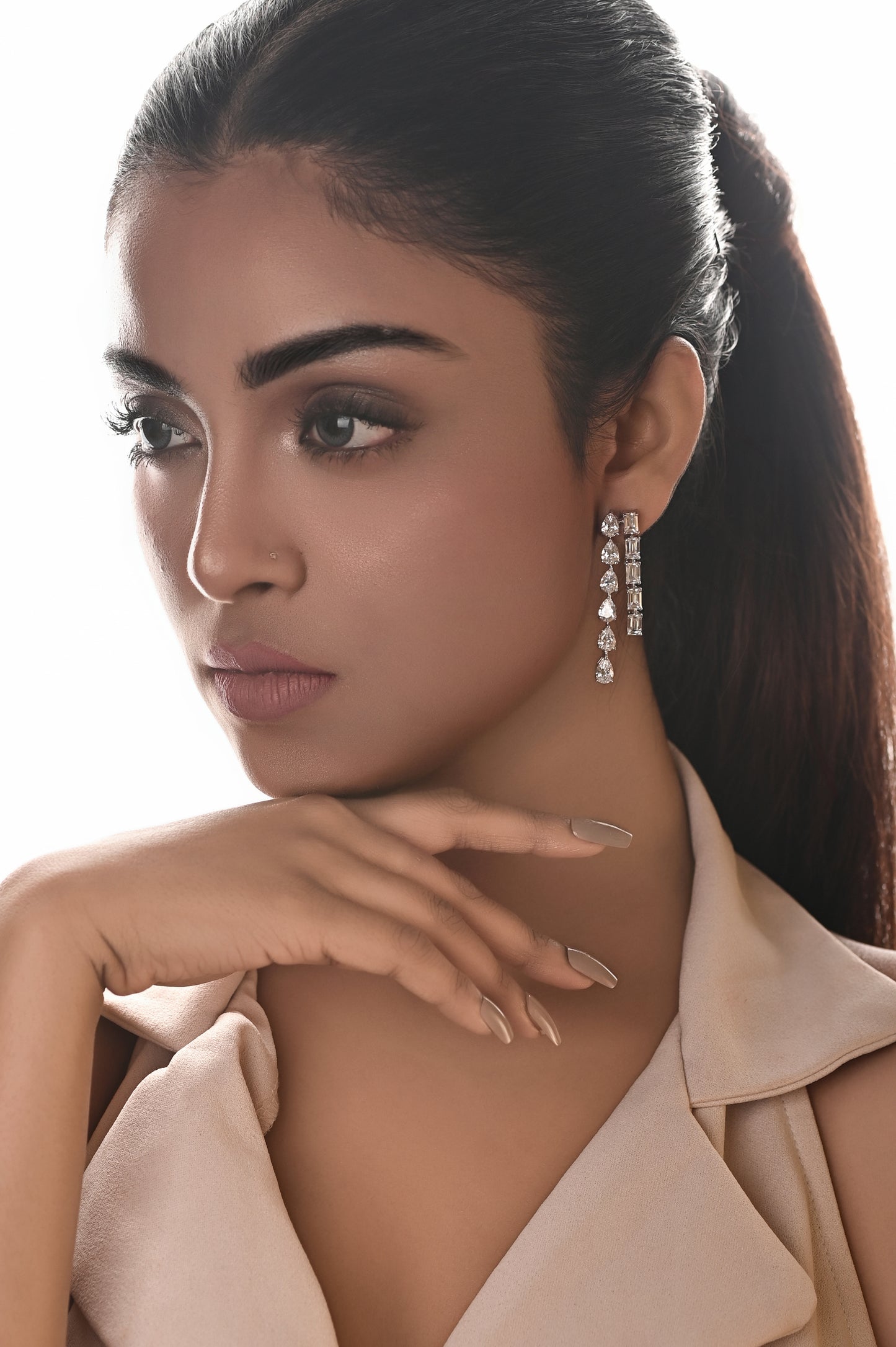 Swarovski Tennis Earrings