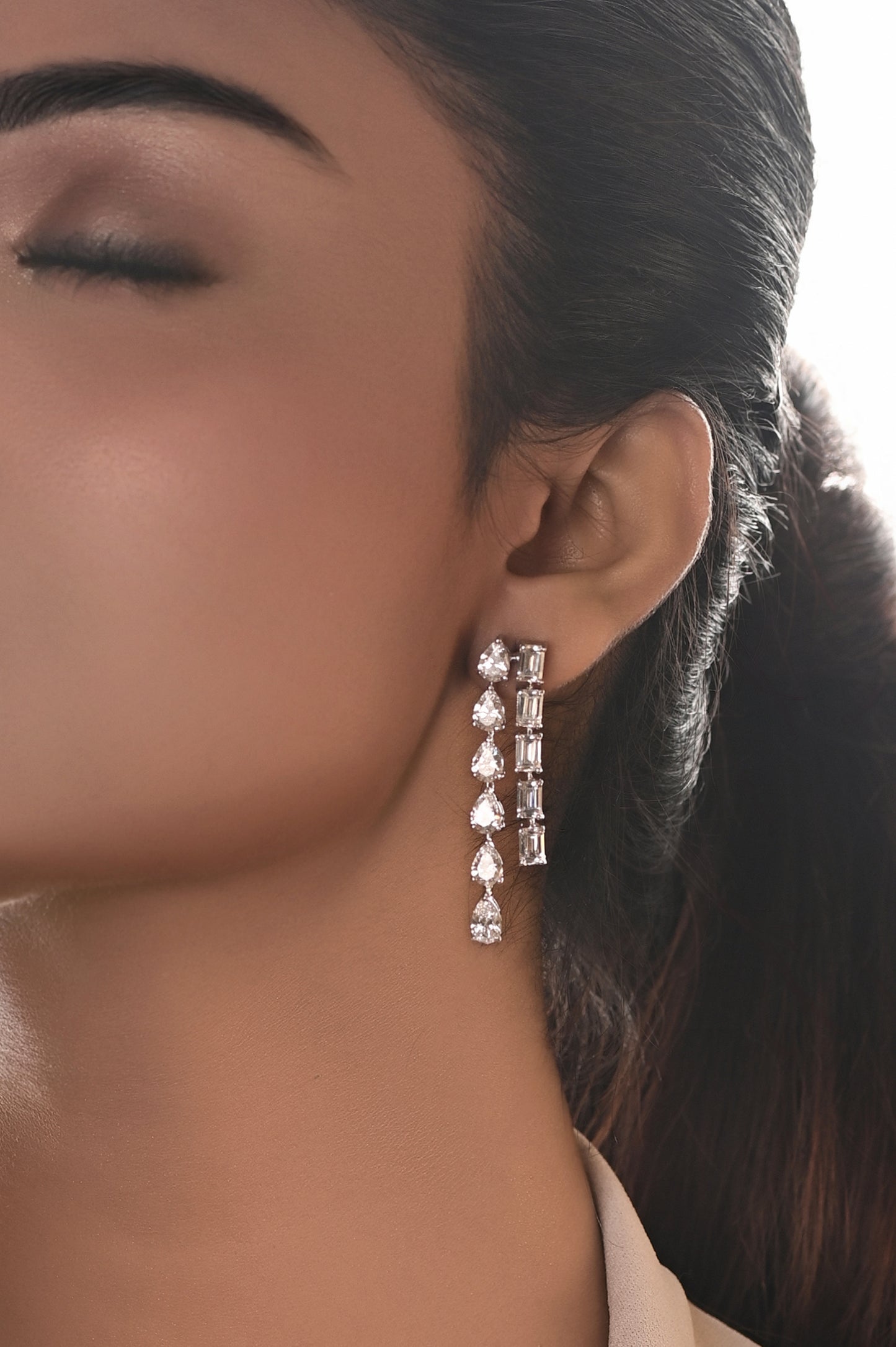 Swarovski Tennis Earrings