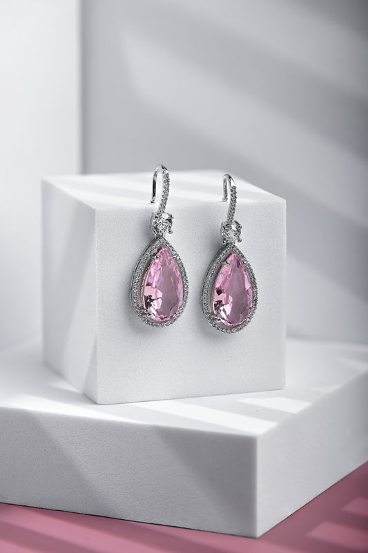 Pink Aura Zircon Drops