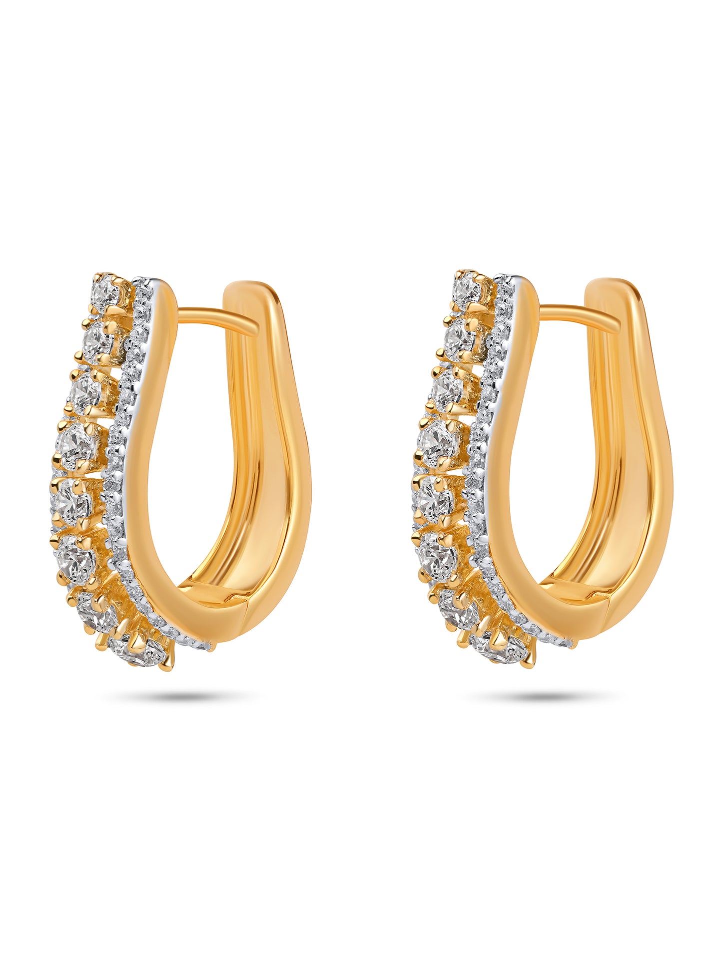 Swarovski Trending Solitaire Balis In Dual Finish