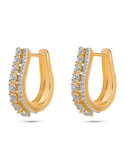 Swarovski Trending Solitaire Balis In Dual Finish
