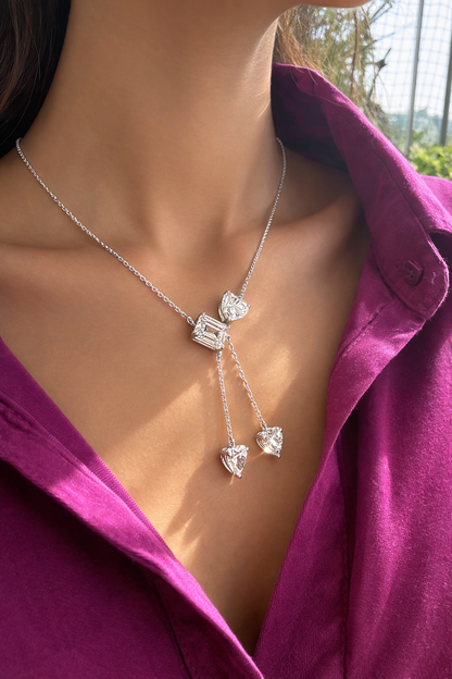 Swarovski Chain Pendant With A Heart