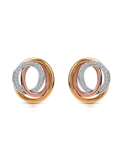 92.5 Silver Interlocked Pendent Set