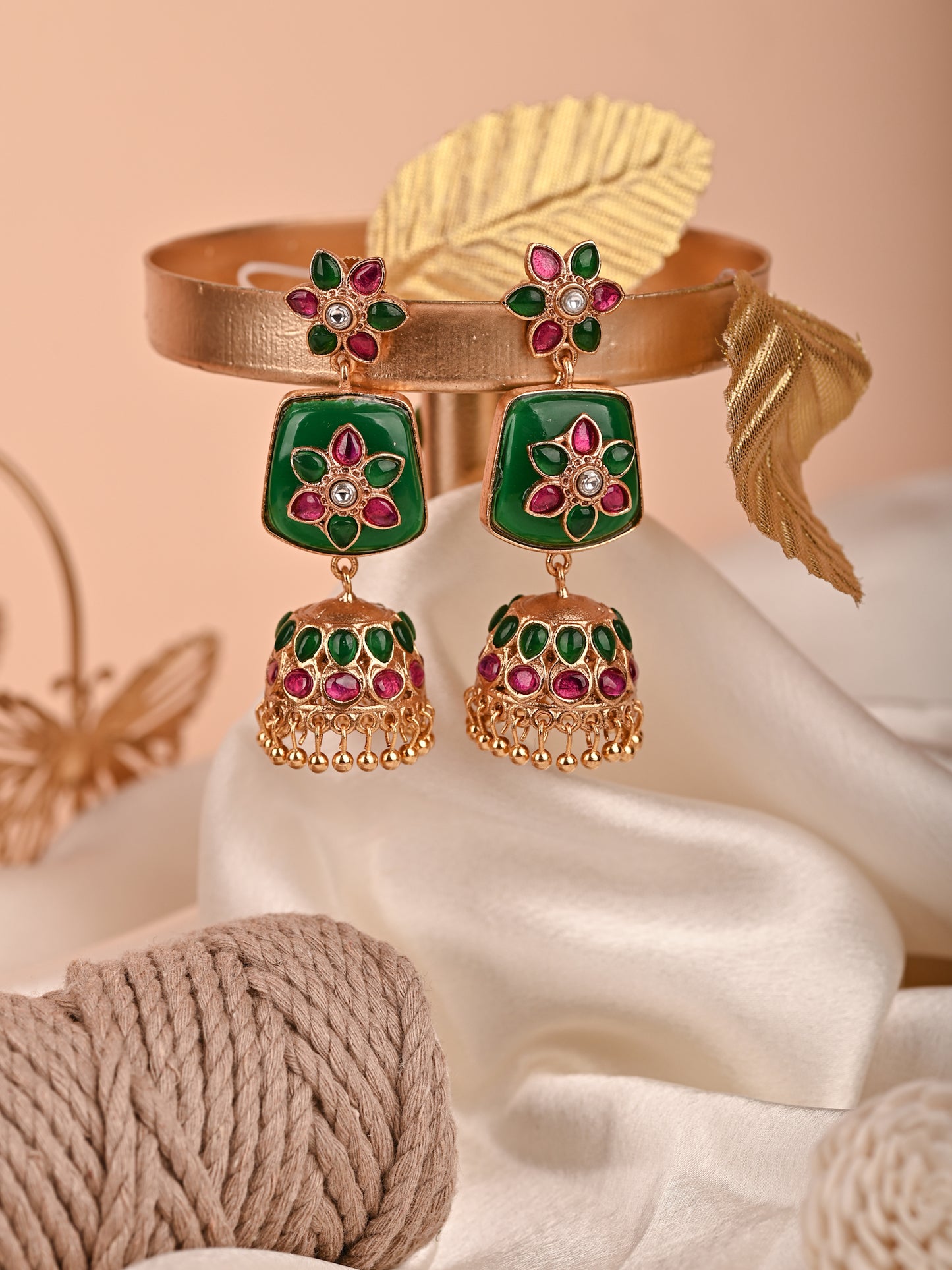 The Traditional Rani Green Vibe