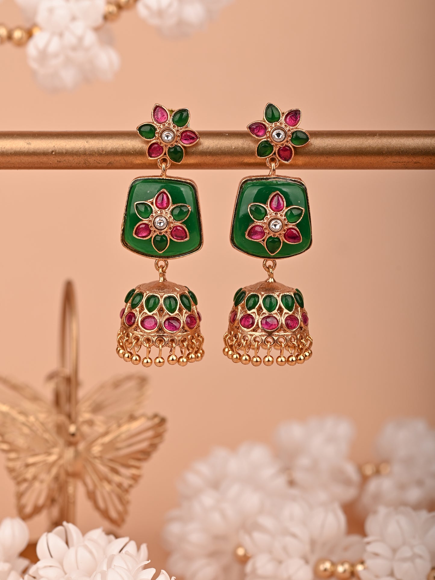 The Traditional Rani Green Vibe