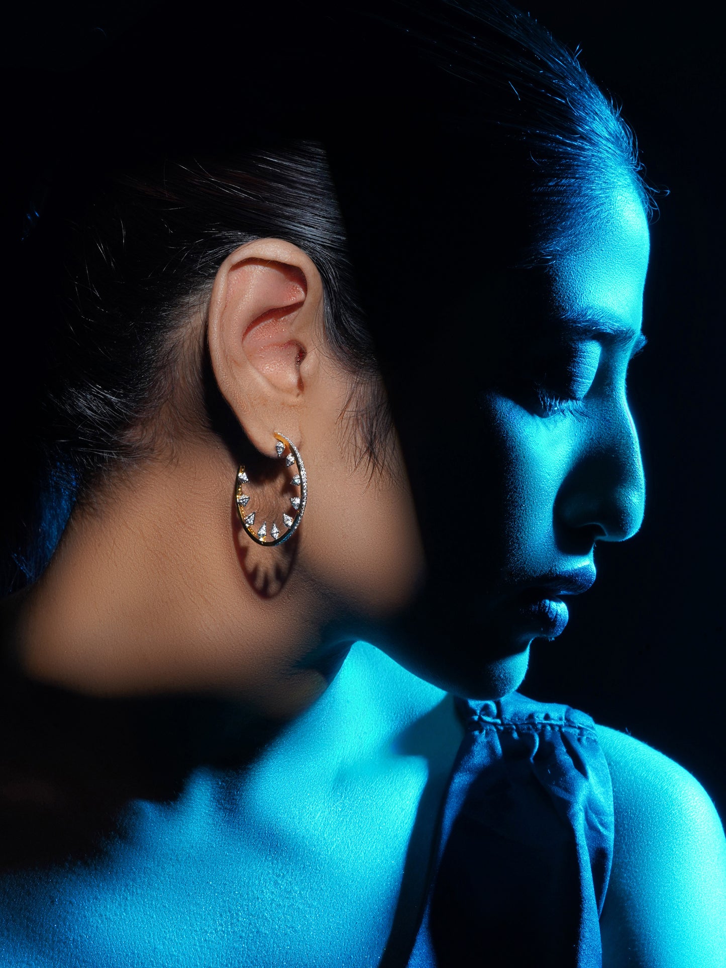 Vortex Vogue Zircon Hoops