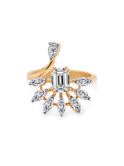Swarovski Multi Shape Cocktail Ring