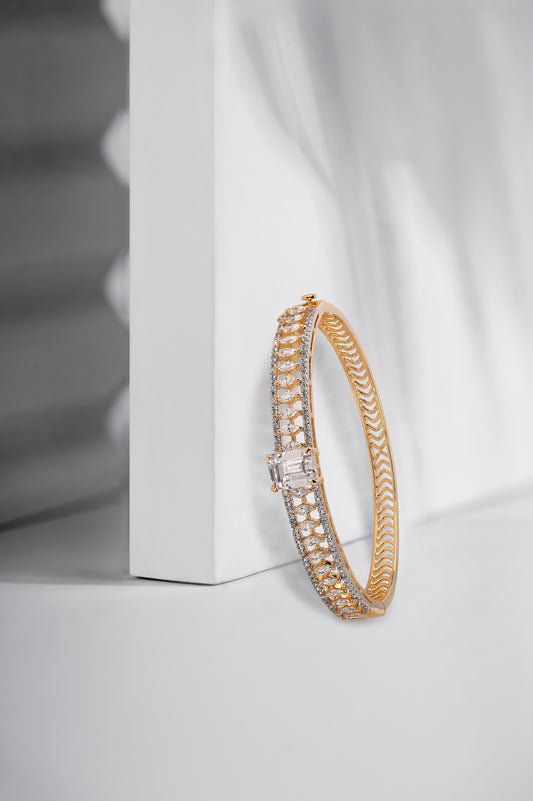 Swarovski Emerald Cut Designer Bracelet