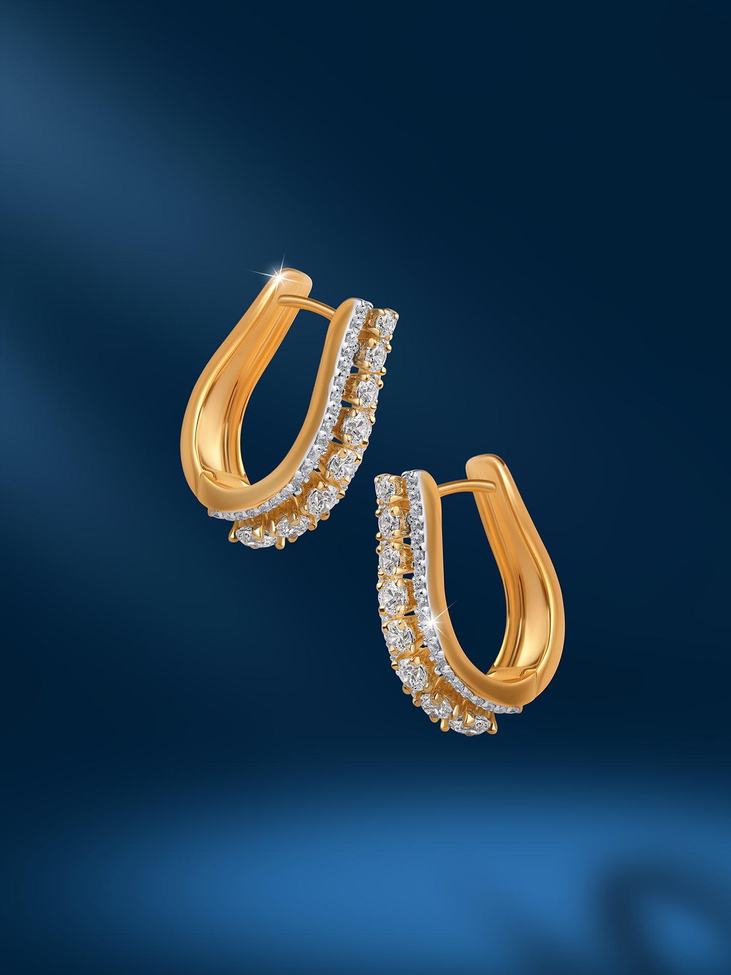 Swarovski Trending Solitaire Balis In Dual Finish