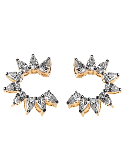 Swarovski Lunar Shaped Earring