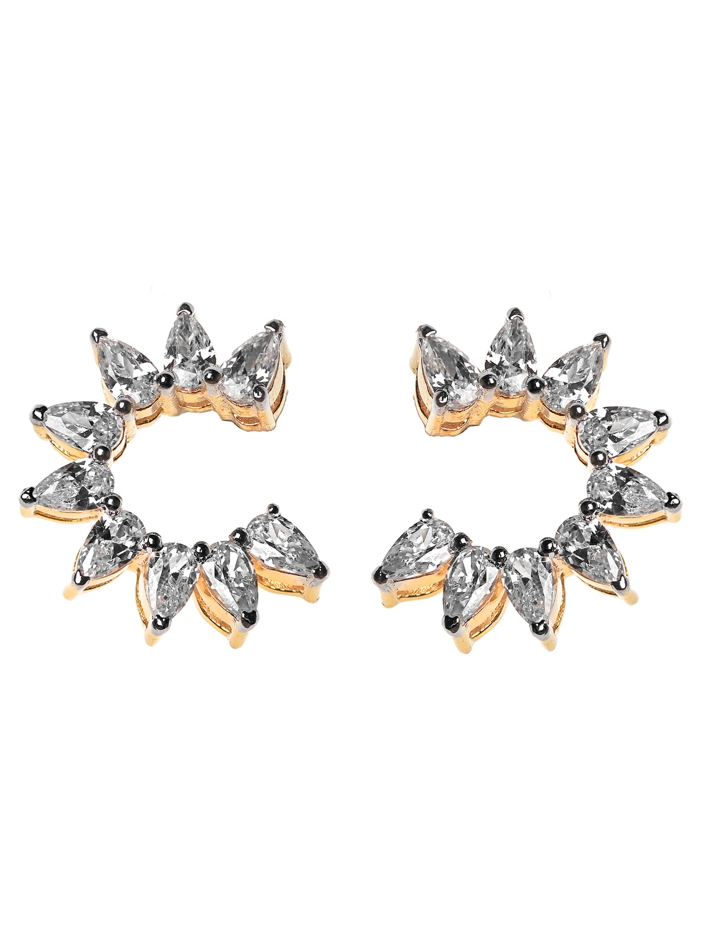 Swarovski Lunar Shaped Earring