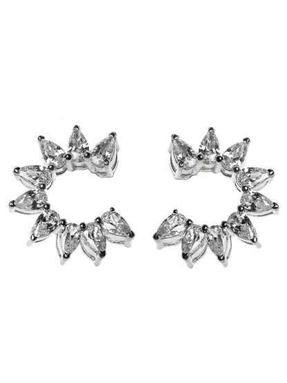 Swarovski Lunar Shaped Earring