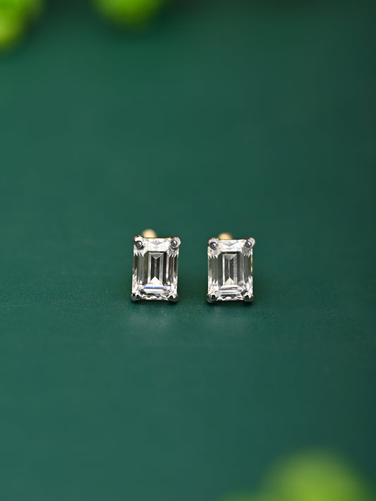 Swarovski Emerald Studs