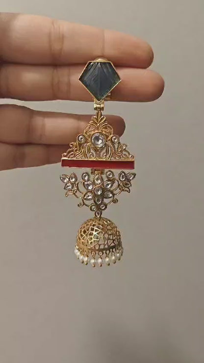 Traditional Yet Fusion Earring