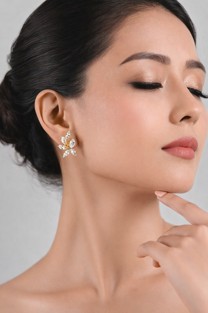 925 Sterling Silver Swarovski Elegant Studs