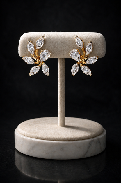 925 Sterling Silver Swarovski Elegant Studs