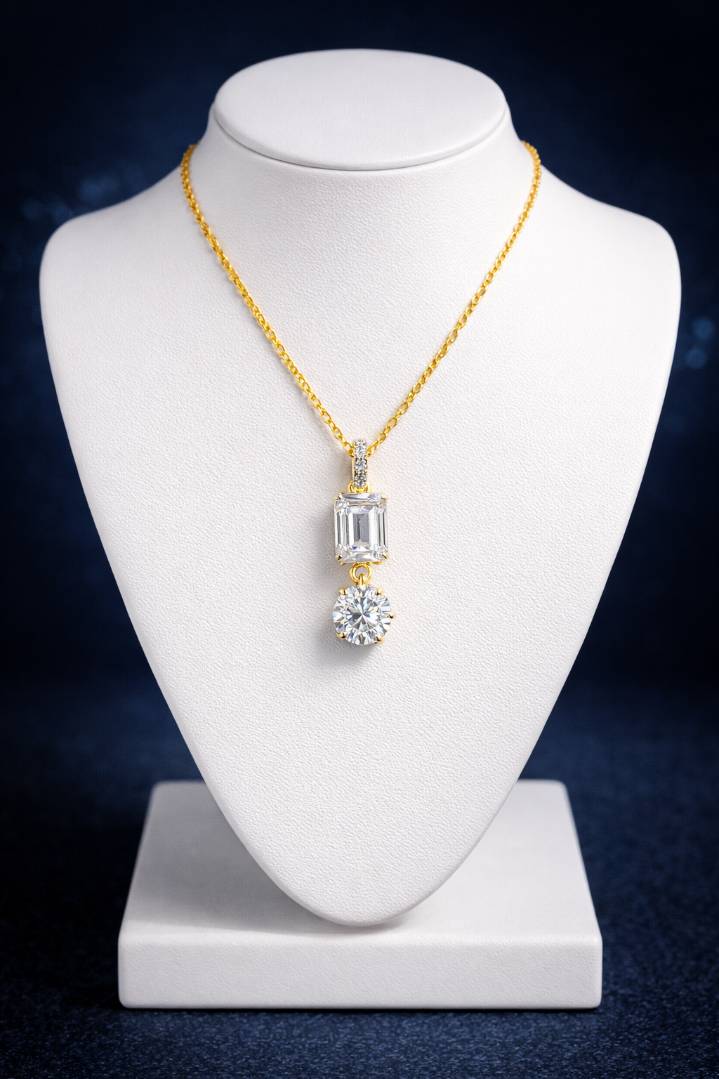 925 Sterling Silver Swarovski Delicate Pendant