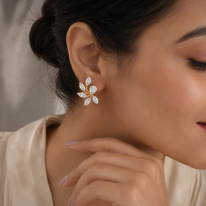 925 Sterling Silver Swarovski Elegant Studs