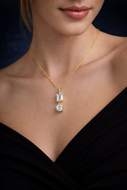 925 Sterling Silver Swarovski Delicate Pendant