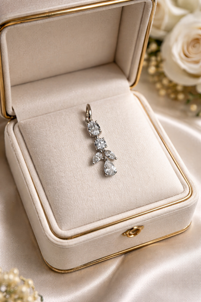 Delicate Swarovski Crystal Pendant