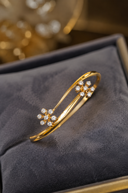925 Sterling Silver Swarovski Crystal Delicate Bracelet