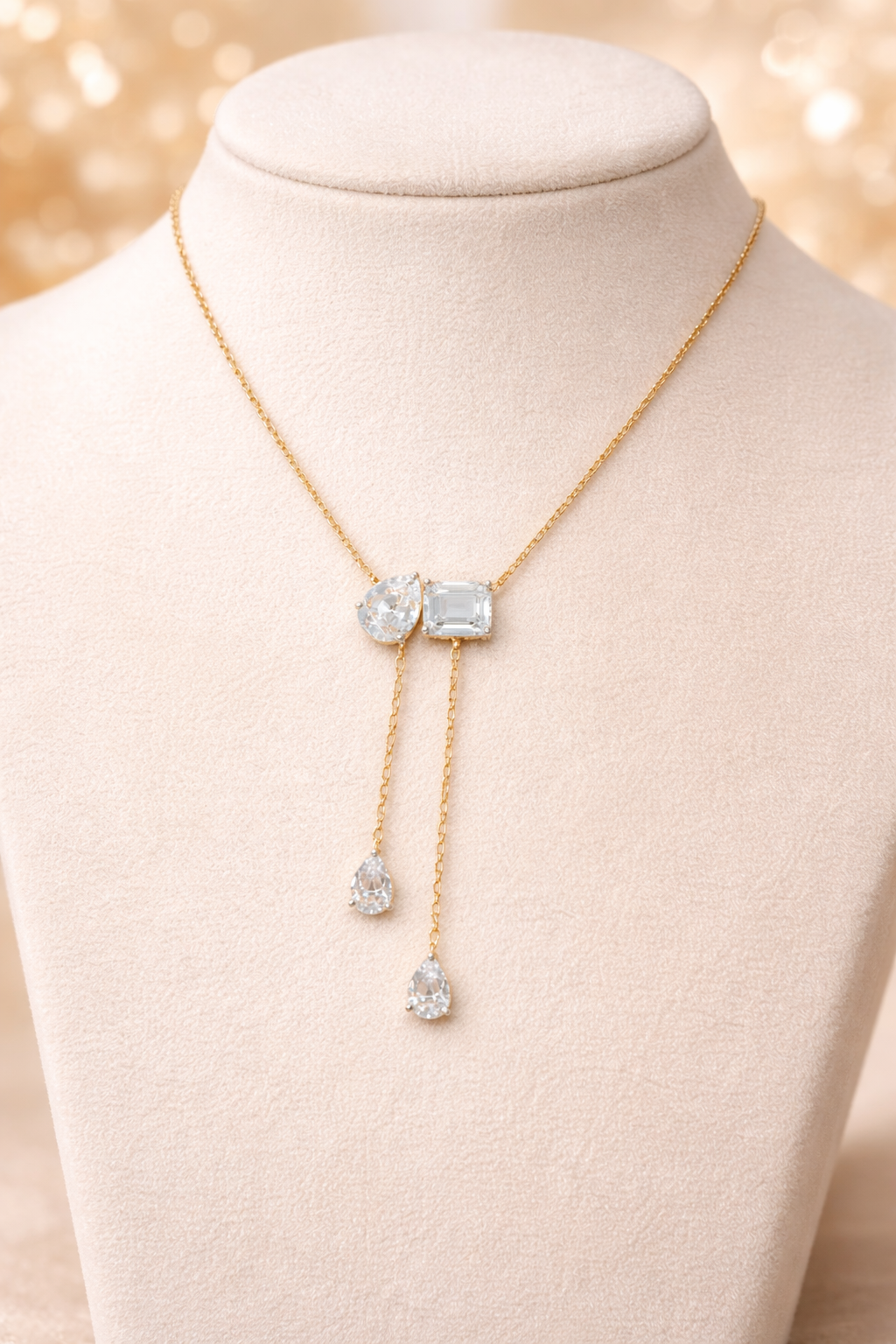 Octo And Drop Swarovski Crystal Pendant